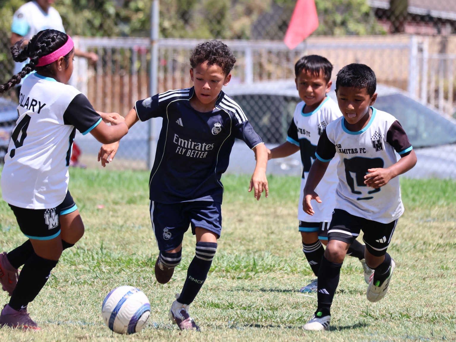 Youth soccer player