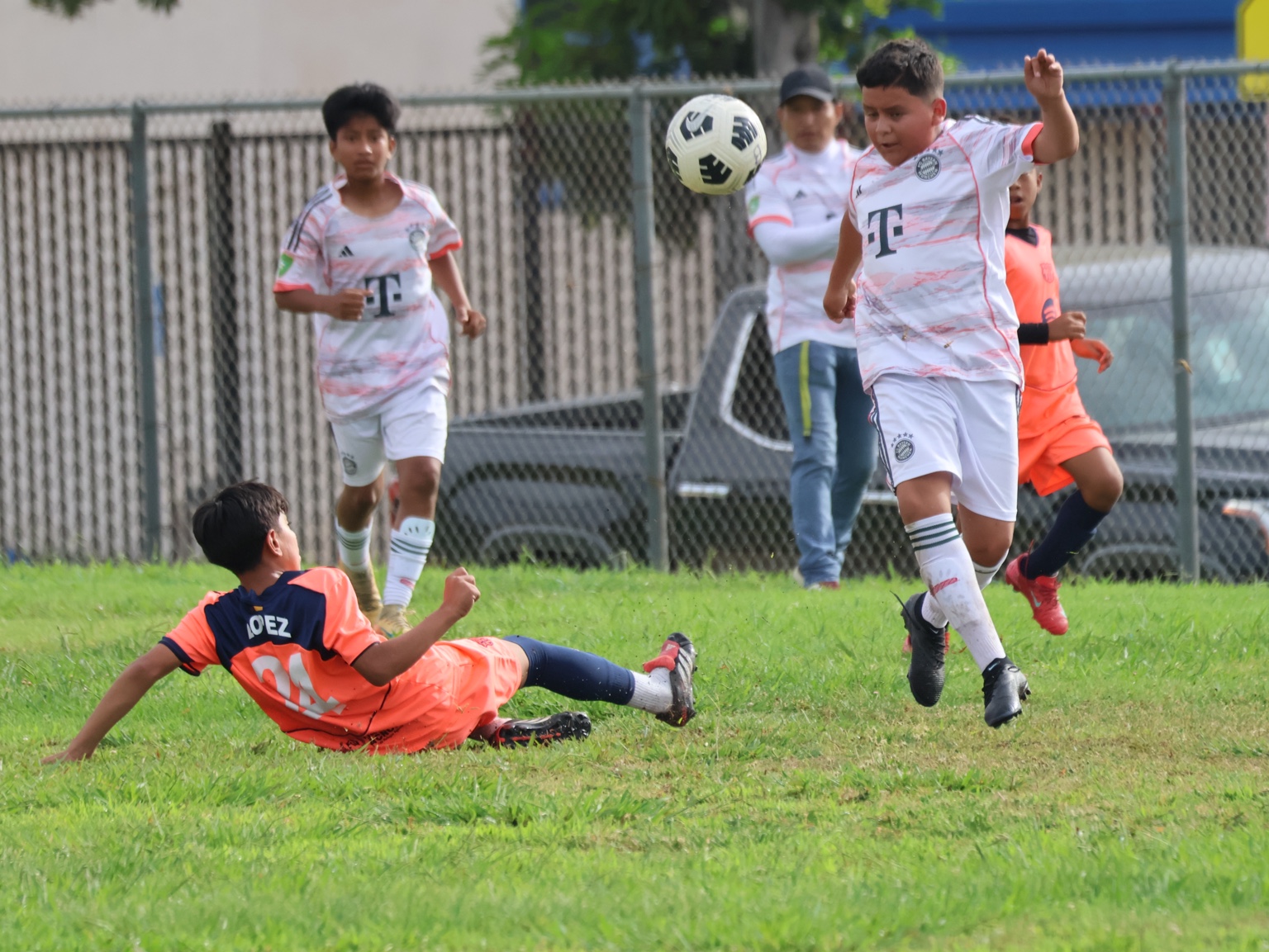 Youth soccer player