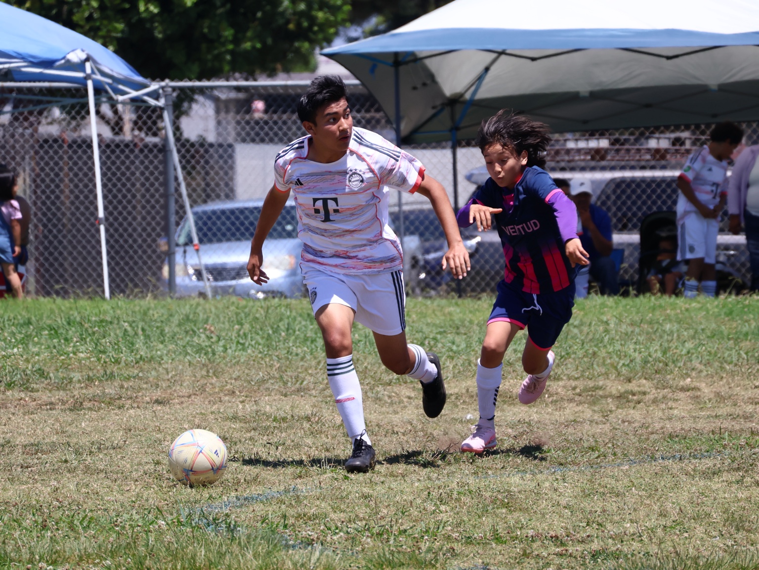 Youth soccer player