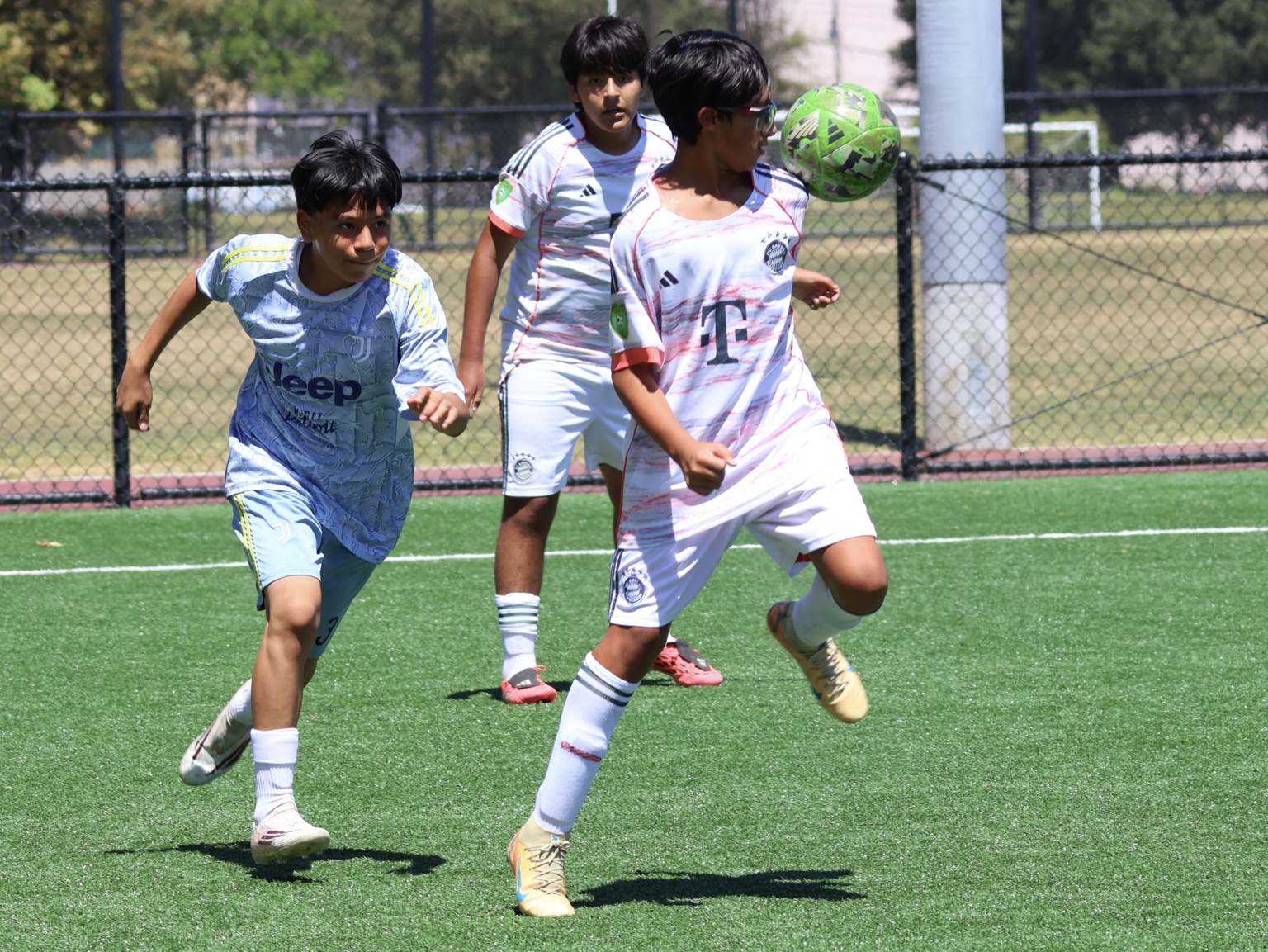 Alhambra FC youth soccer game action 12