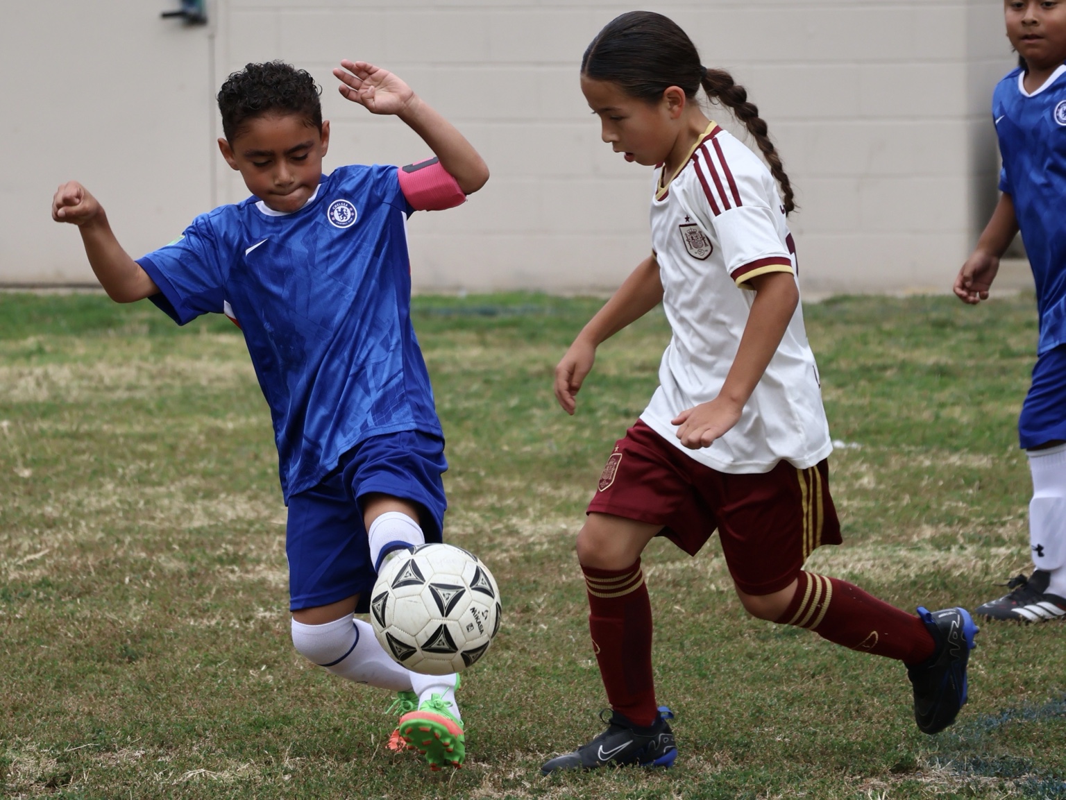 Alhambra FC youth soccer game action 14