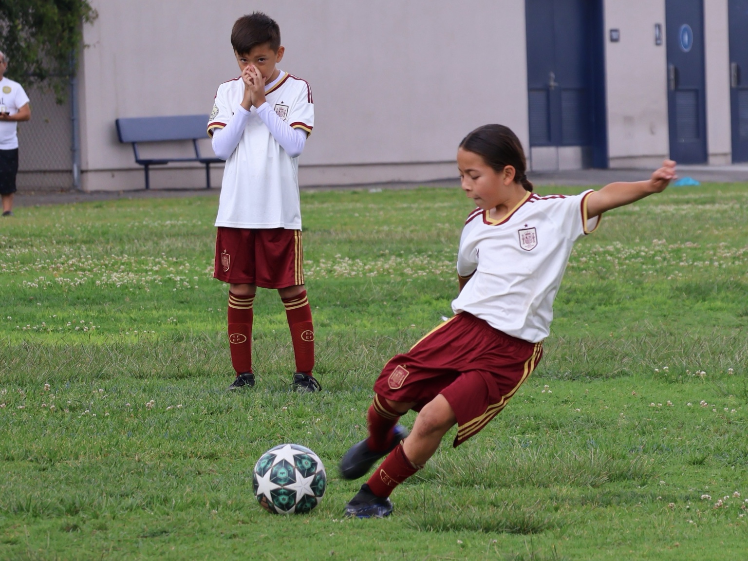 Alhambra FC youth soccer game action 11