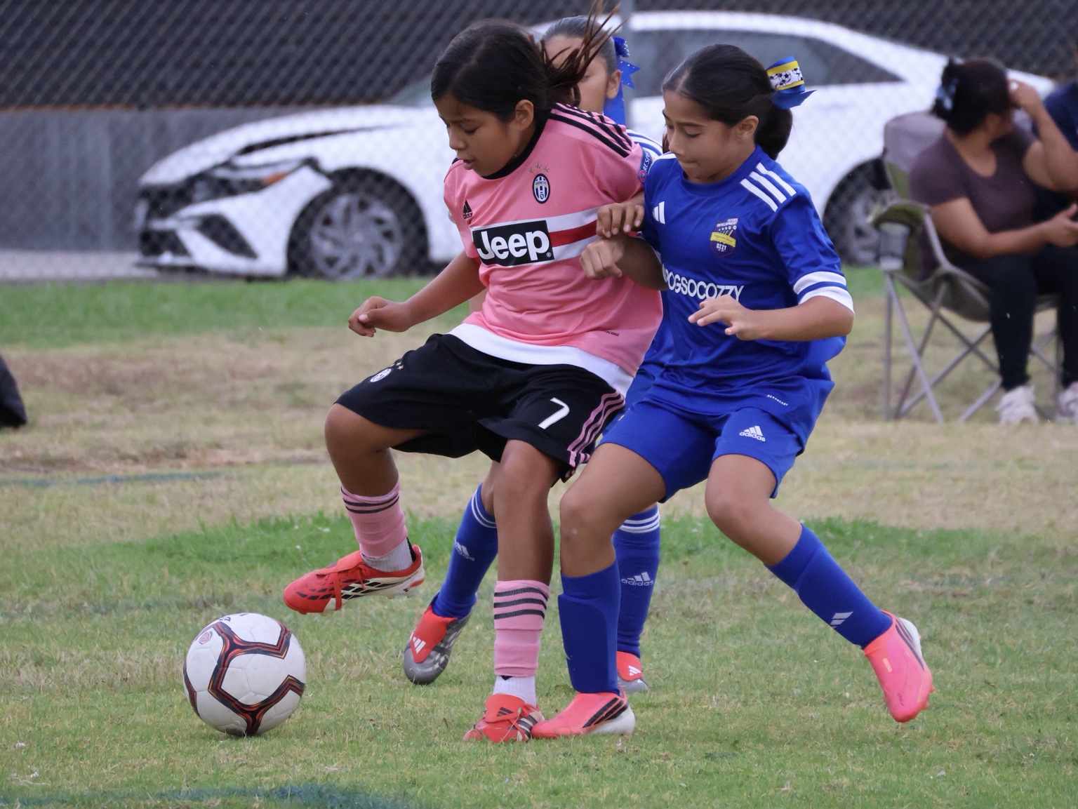 Alhambra FC youth soccer game action 17
