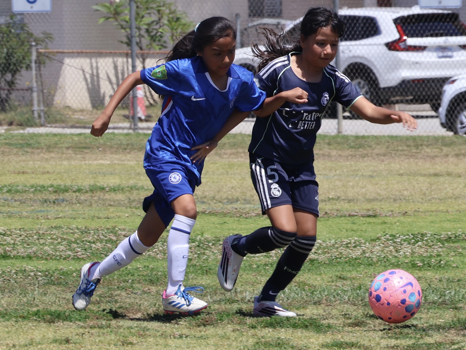 Alhambra FC youth soccer game action 7
