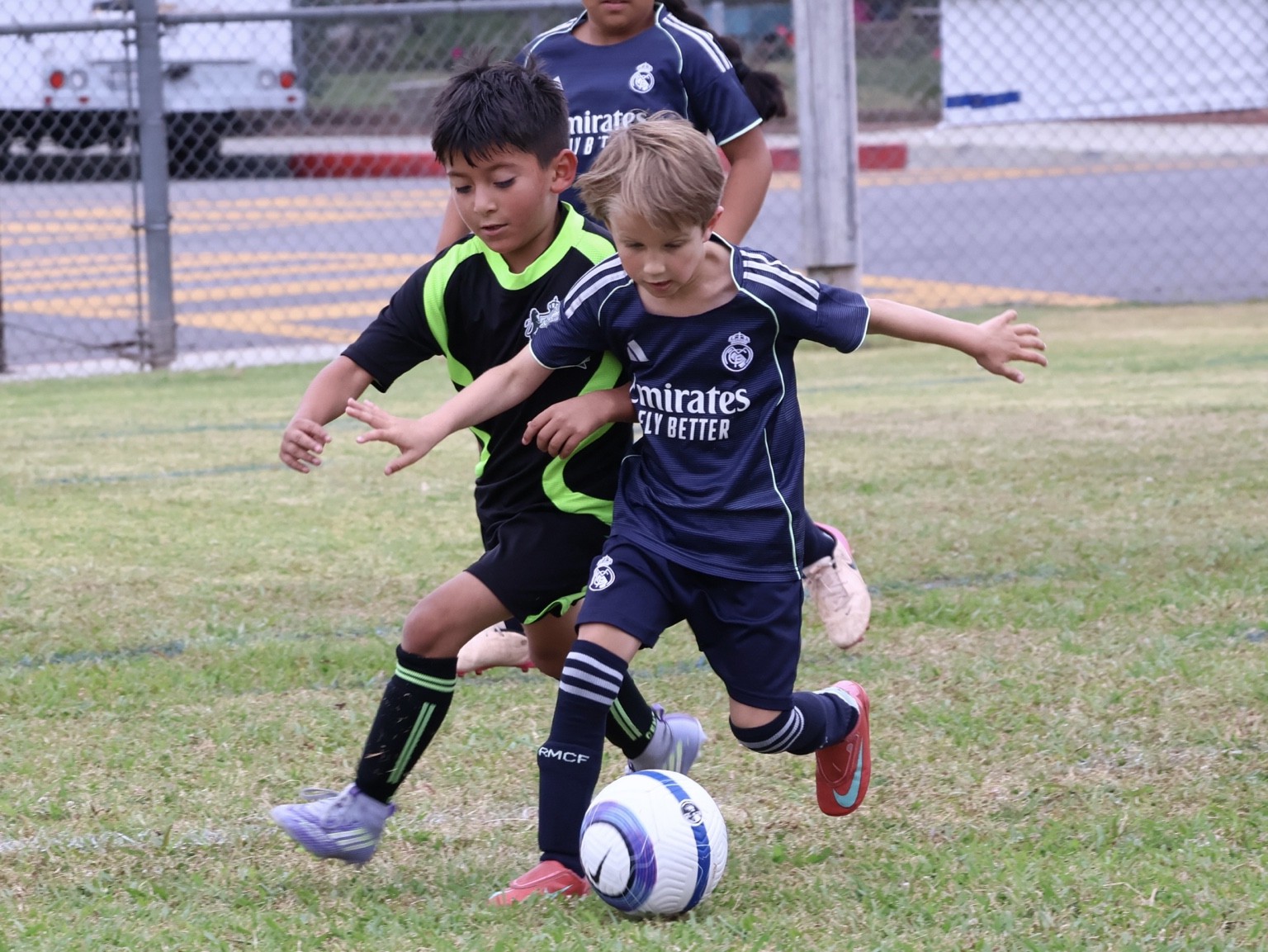 Alhambra FC youth soccer game action 13