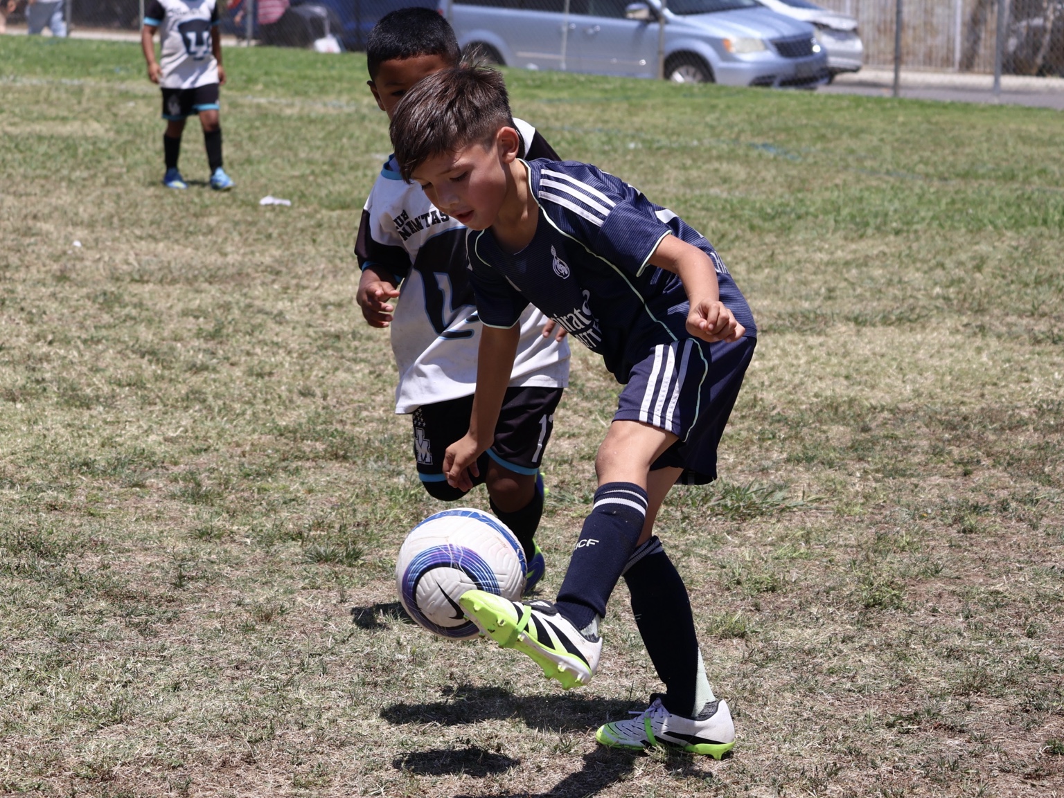 Alhambra FC youth soccer game action 3