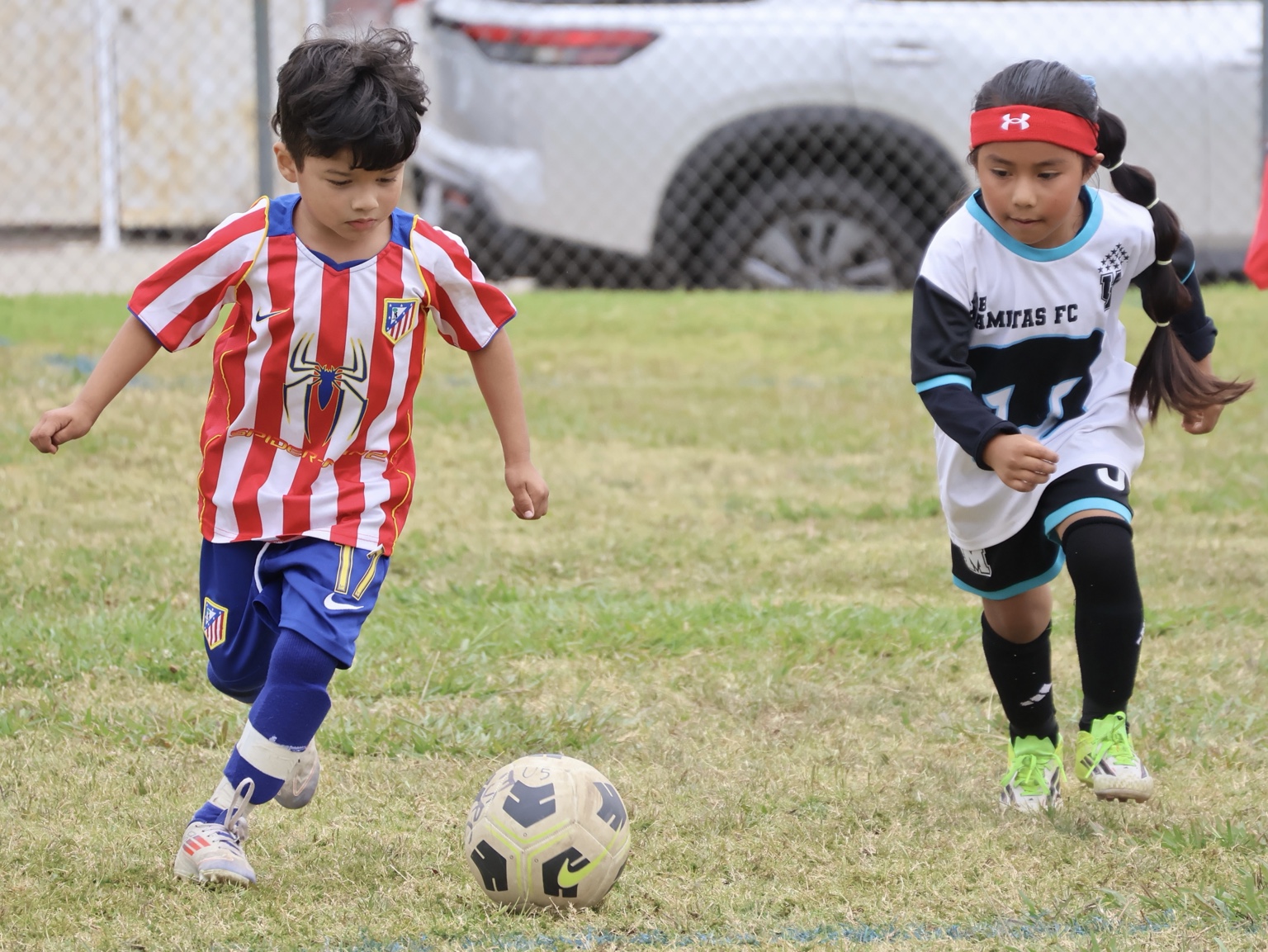 Alhambra FC youth soccer game action 5